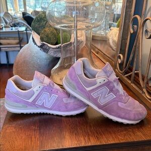 New Balance 574 Purple Sneakers size 5.5